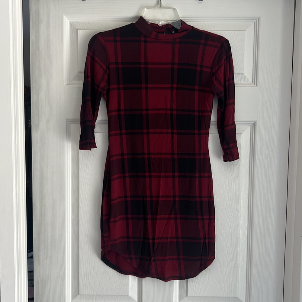 Plaid dress